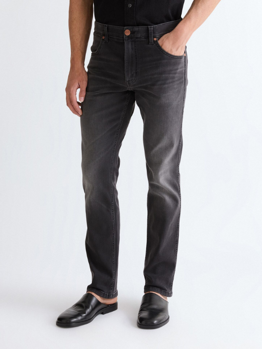 Blugi Gri Inchis GREENSBORO Regular Straight Barbati [2]