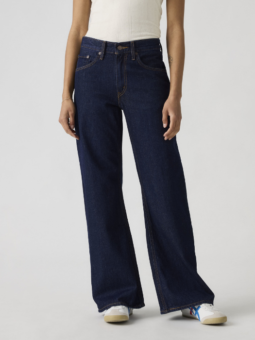 Blugi Indigo LOOSE BOOT Bootcut Femei [2]