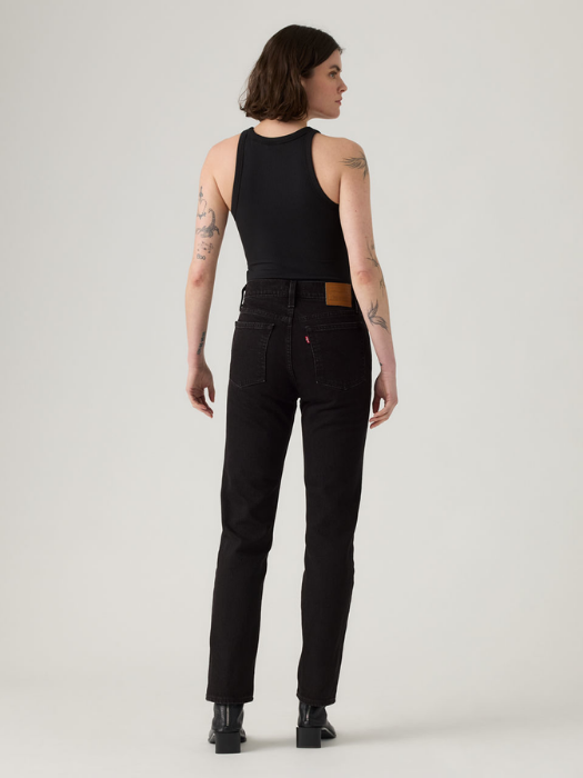 Blugi Negri WEDGIE SLIM Slim Femei [4]