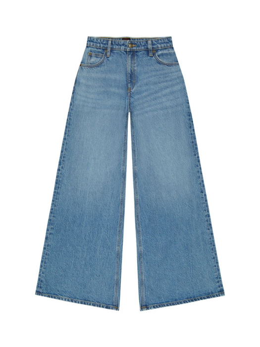 Blugi Albastri HOPE Mid Rise Baggy Femei [6]