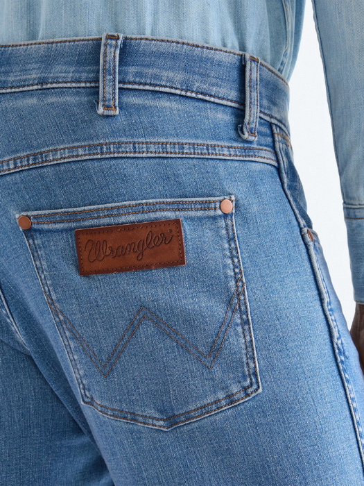 Blugi Albastri GREENSBORO Regular Straight Barbati [5]