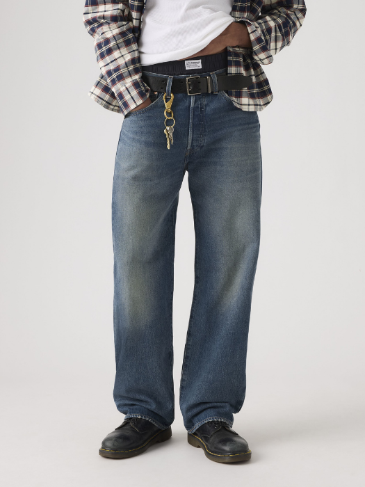 Blugi Navy 501 Loose Barbati [3]