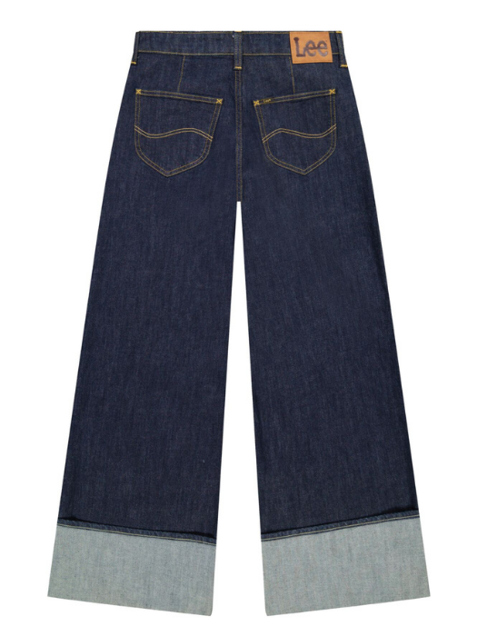 Blugi Albastri STELLA High Waist Wide Leg Femei [6]