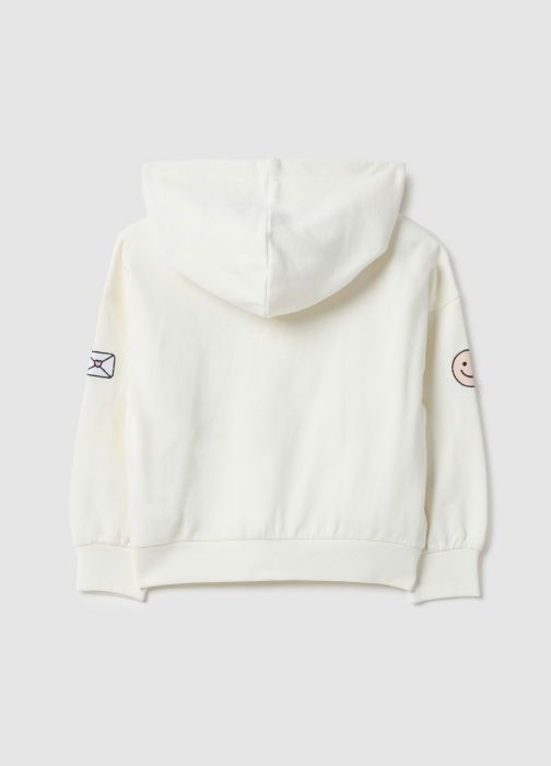 Bluza Cu Fermuar Blanc De Blanc Fete 3-10 Ani [2]