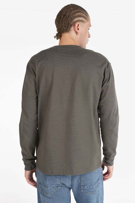 Мужской Свитшот Хаки Regular [2]