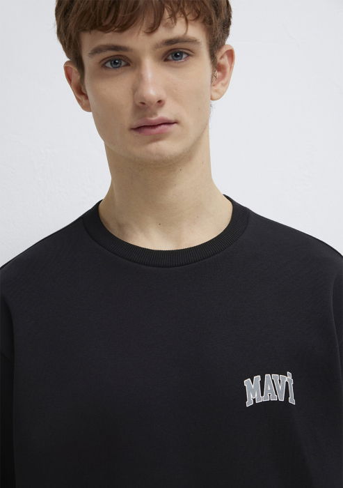 Bluza Neagra Loose Barbati [6]