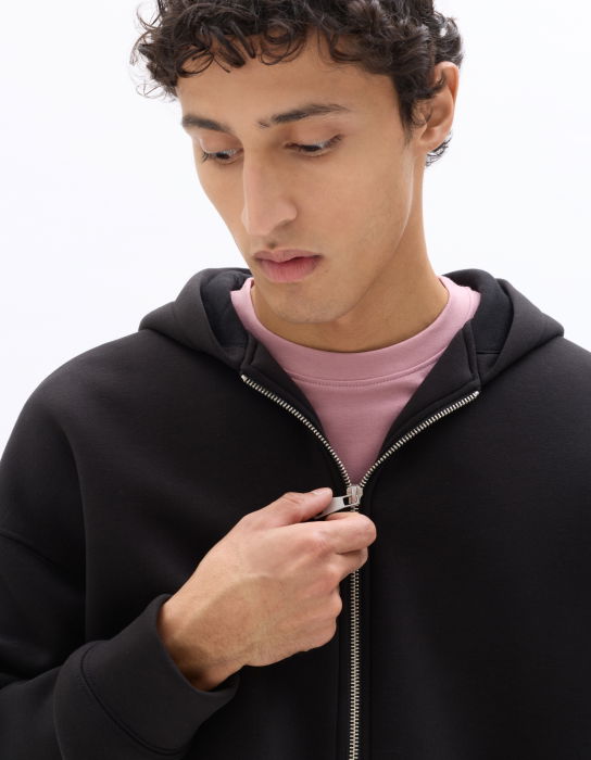 Мужской Свитшот Чёрный Oversize [4]