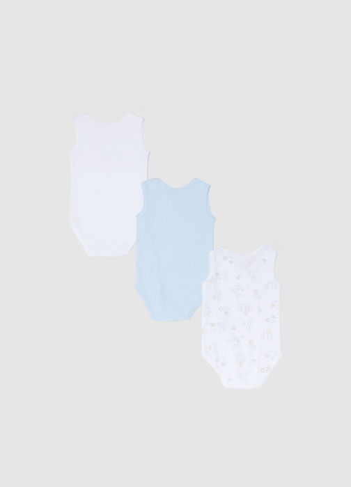 Боди С Коротким Рукавом Для Мальчиков Halogen Blue 0-9 Месяцев [2]