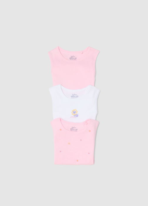 Body Maneca Scurta Nosegay Fete 0-9 Luni [4]