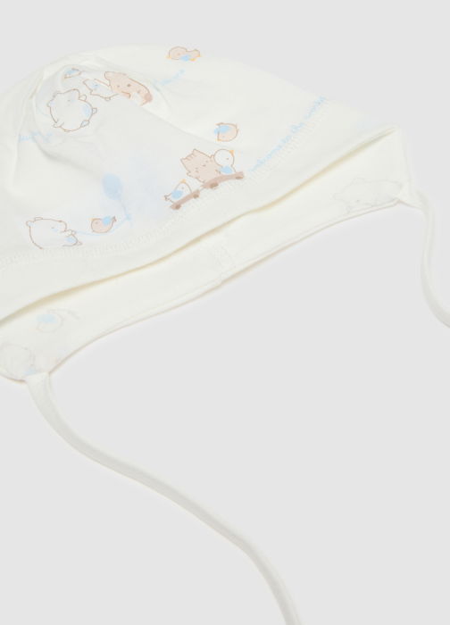 Шапка Для Мальчиков Синяя 0-9 Месяцев [2]