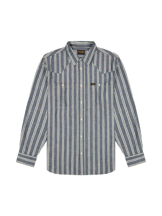 Мужская Рубашка Тёмная Серая Regular [6]