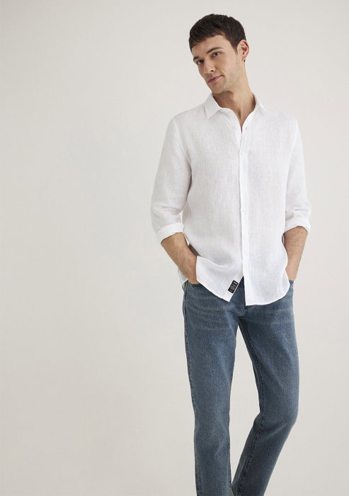 Camasa Alba  Barbati [2]