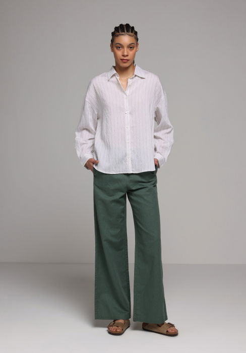 Женская Рубашка Белая  [3]