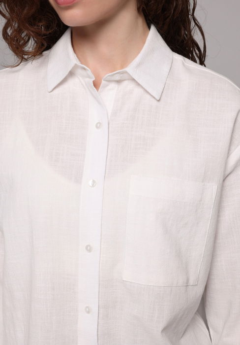 Женская Рубашка Белая [4]