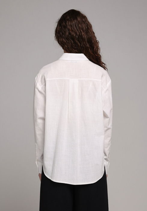 Женская Рубашка Белая  [2]