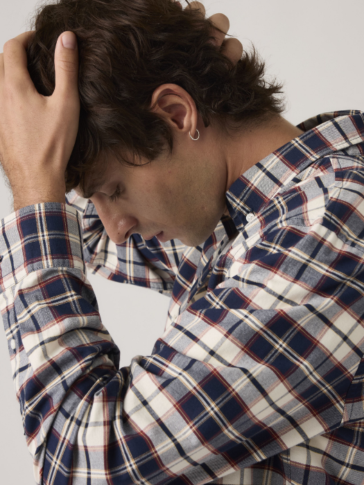 Camasa Alba/Neagra Regular Barbati [3]