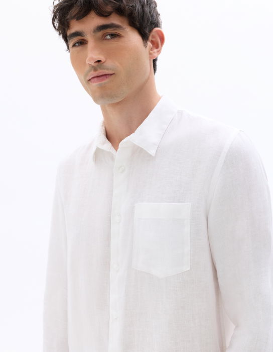 Camasa Albă Regular Barbati [4]