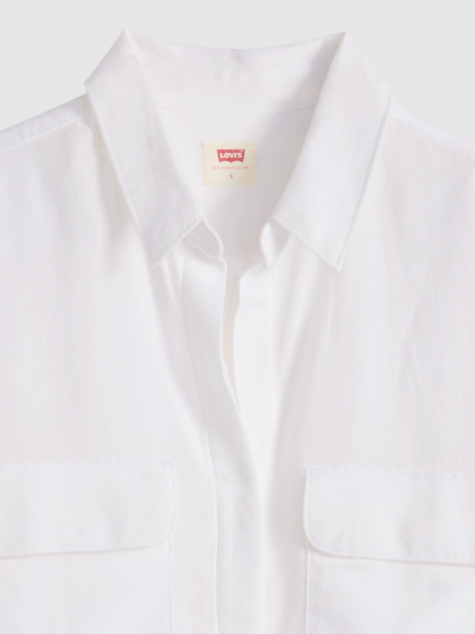 Camasa Alba Regular Femei [6]