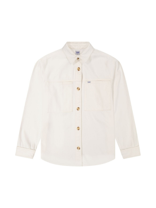 Camasa Alba Relaxed Femei [6]