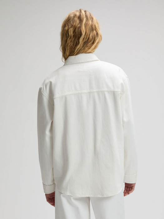 Camasa Alba Relaxed Femei [5]