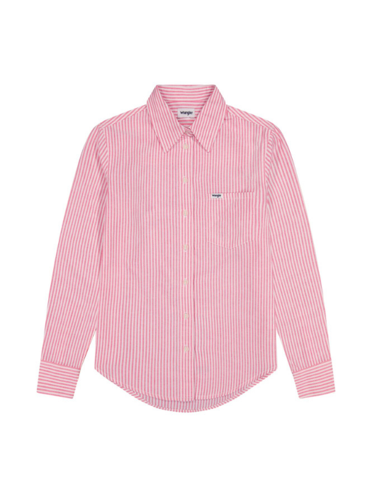 Camasa Alba/Roz Regular Femei [6]