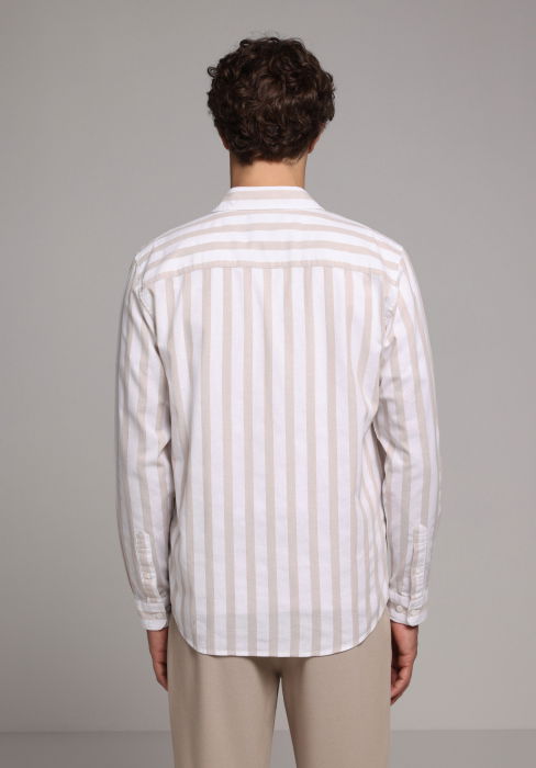 Camasa Bej Regular Barbati [2]