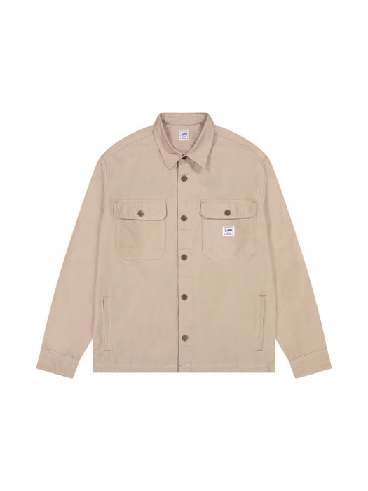 Camasa Bej Relaxed Barbati [6]