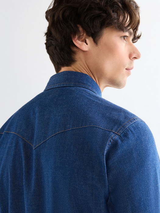 Camasa Blue Regular Barbati [5]