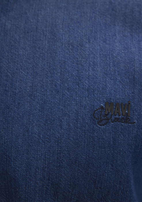 Camasa Navy Slim Barbati [6]