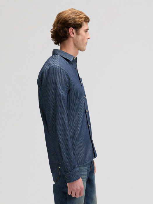 Camasa Albastra Regular Barbati [3]