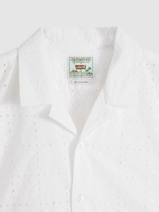 Camasa Cu Maneca Scurta Alba Regular Barbati [6]