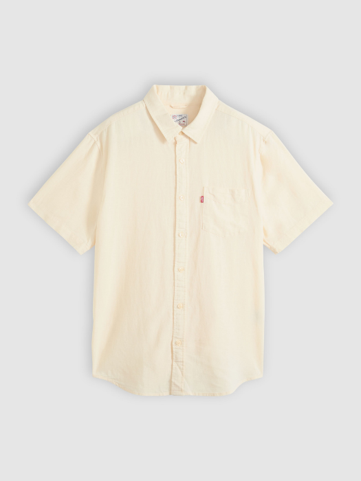 Camasa Cu Maneca Scurta Bej Regular Barbati [5]