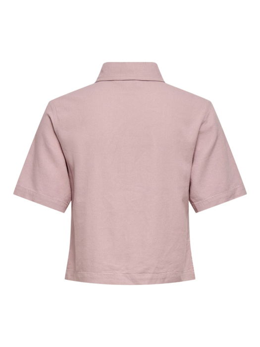 Женская Рубашка С Коротким Рукавом Burnished Lilac   [7]