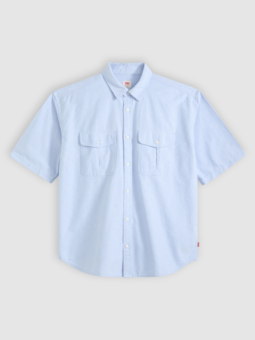 Camasa Cu Maneca Scurta Mavi Loose Barbati [5]