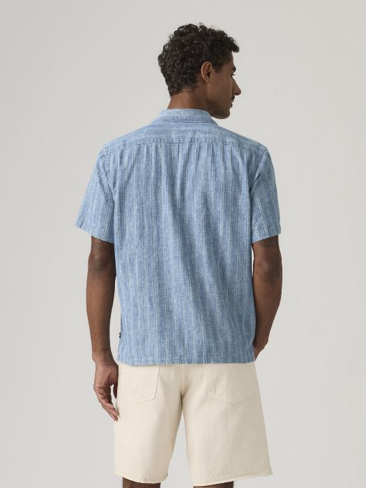 Camasa Cu Maneca Scurta Mavi Regular Barbati [4]