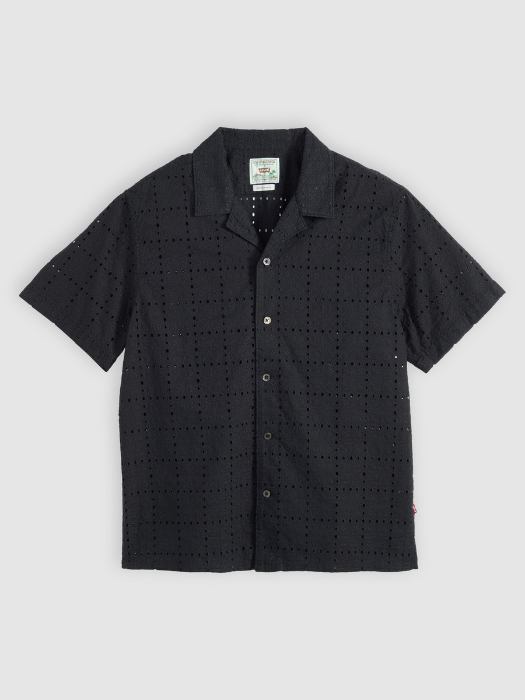 Camasa Cu Maneca Scurta Neagra Regular Barbati [5]