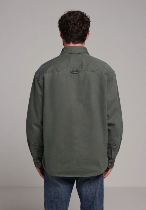 Camasa Gri Inchis Oversize Barbati [2]