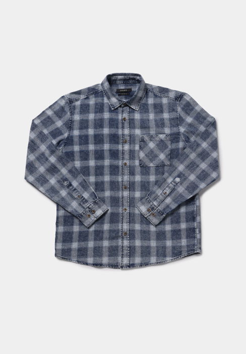 Camasa Navy Regular Barbati [5]