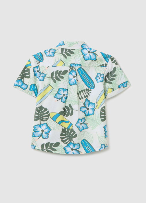 Рубашка С Коротким Рукавом Для Мальчиков Многоцветная 3-10 Лет [2]