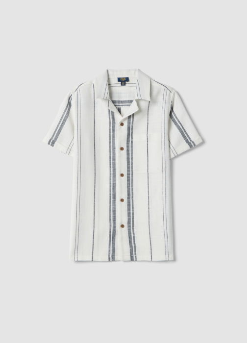 Рубашка С Коротким Рукавом Для Мальчиков Stripes 10-15 Лет [4]