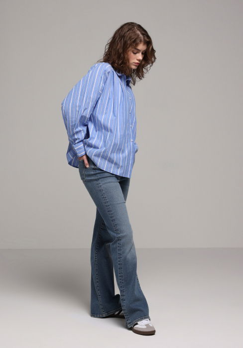 Женская Рубашка Хаки  [2]