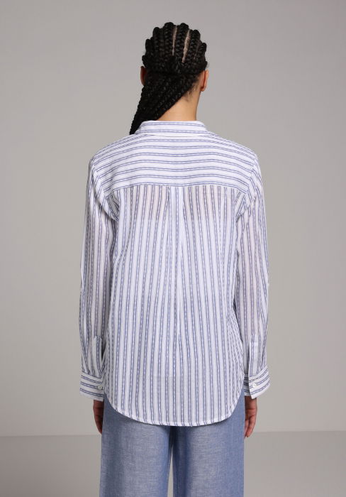 Женская Рубашка Синяя  [2]