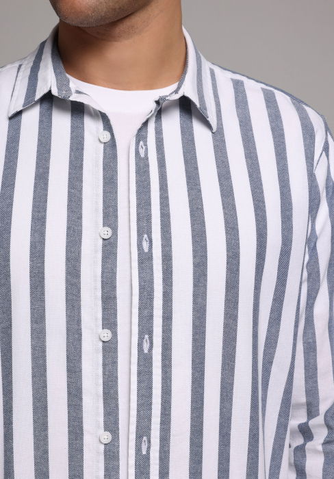 Camasa Albastra Regular Barbati [4]