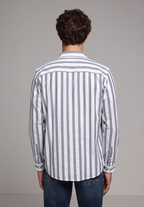 Camasa Albastra Regular Barbati [2]