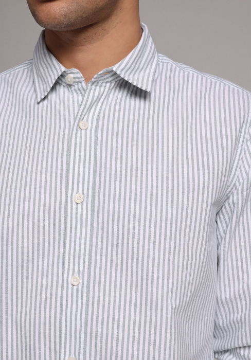 Мужская Рубашка Мятная Regular [3]