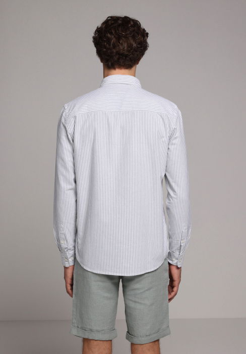 Мужская Рубашка Мятная Regular [4]