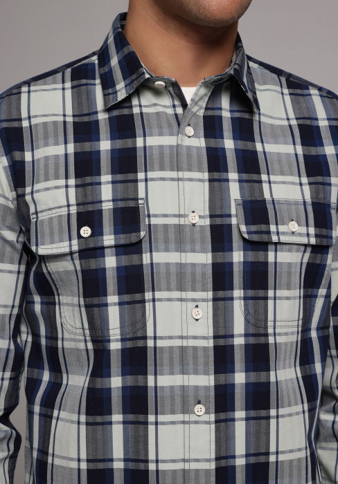 Camasa Navy Regular Barbati [4]