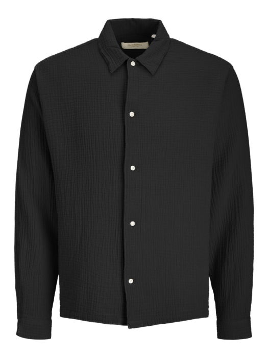 Мужская Рубашка Чёрная [7]