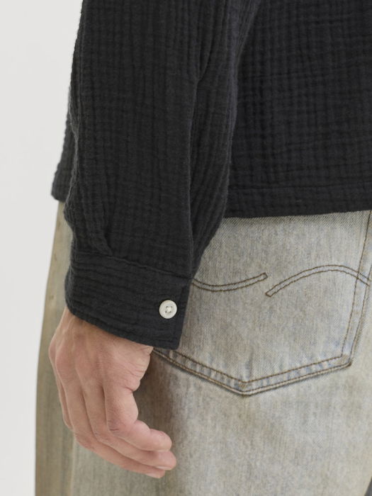 Мужская Рубашка Чёрная [6]