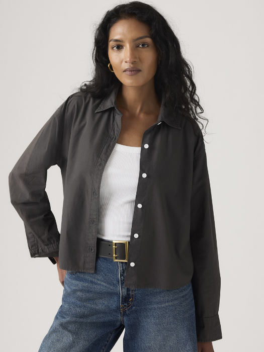 Camasa Neagra Regular Femei [3]